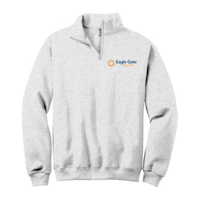 Eagle Gate College Quarter-Zip Sweatshirt - Ash