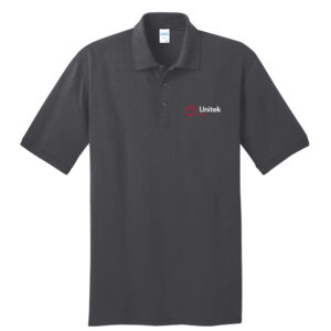 Unitek EMT Port & Co Charcoal Gray Polo