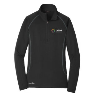 Unitek Learning Eddie Bauer Women's Pullover Base Layer Fleece - Black