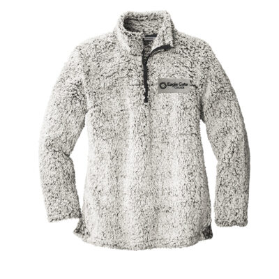 Eagle Gate College Women's Cozy Quarter-Zip Fleece - Heather Gray