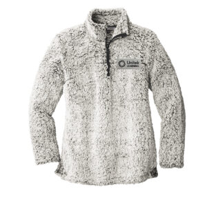 Unitek Learning Women's Cozy Quarter-Zip Fleece - Heather Gray