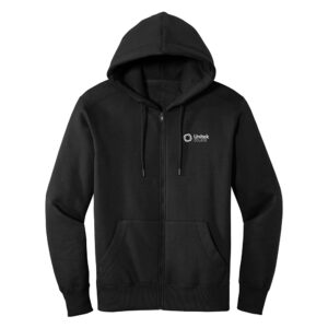 Unitek College District Heavyweight Full-Zip Hoodie - Black