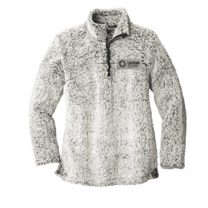 Unitek College Women's Cozy Quarter-Zip Fleece - Heather Gray