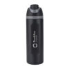 Brookline College 24oz Stainless Steel Double Wall Insulated Water Bottle - Black - Black