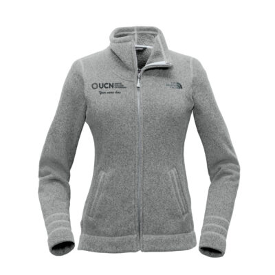 The North Face Women's Personalized Sweater Fleece Jacket - Gray Heather