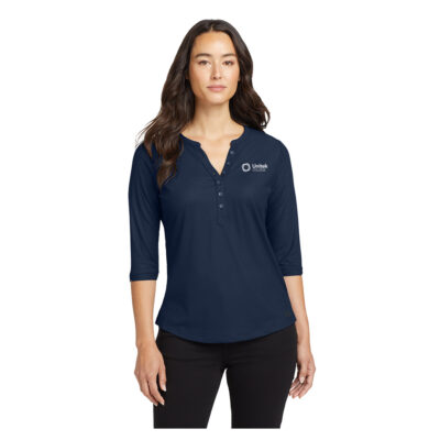 Unitek College OGIO® Women's Jewel Henley - Navy